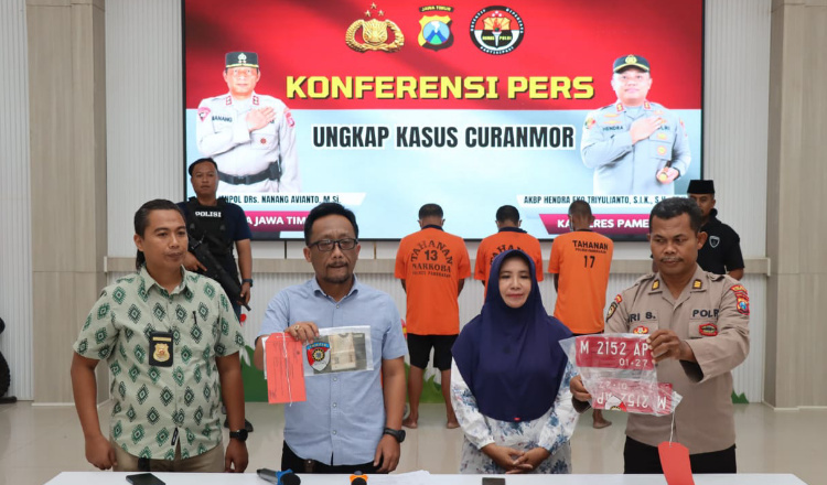 Polres Pamekasan amankan 5 pelaku curanmor