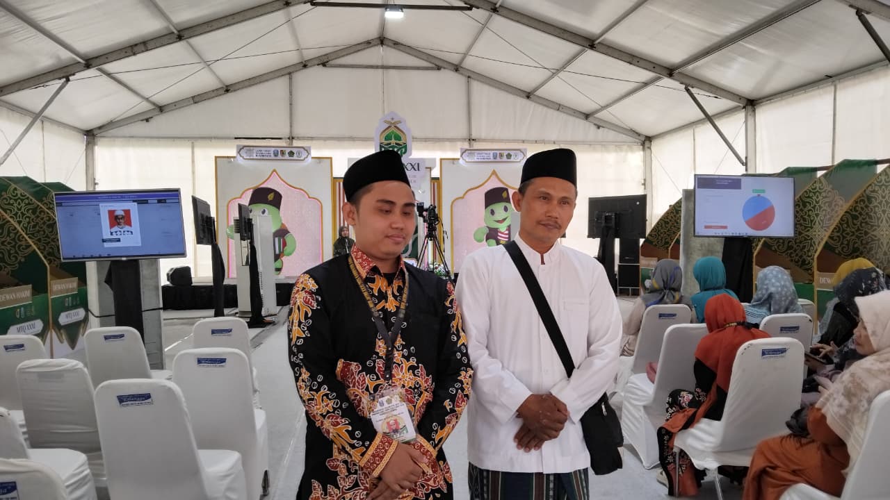 Ahmad Musyaddat, peserta MTQ XXXI Jatim tunanetra asal Jember