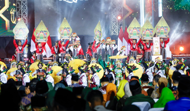 Pembukaan MTQ XXXI Jatim di Jember Sport Garden.