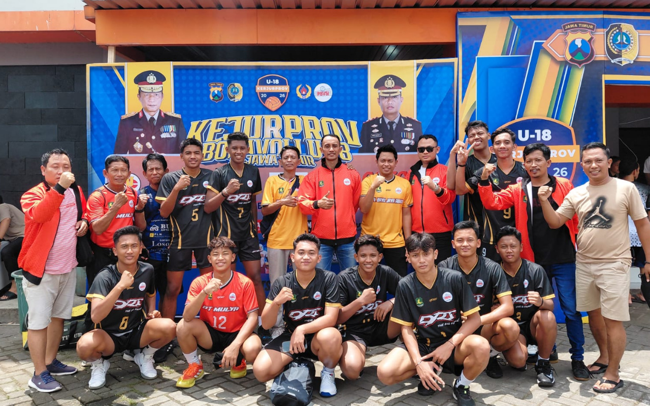 Tim Voli Sumekar U-18 di kompetisi voli antar daerah