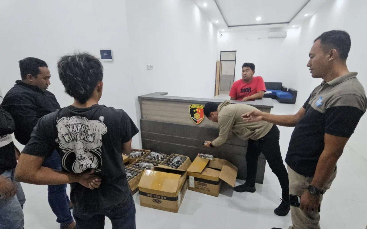Jelang Ramadhan, Polisi Sisir Titik Rawan Miras di Pamekasan
