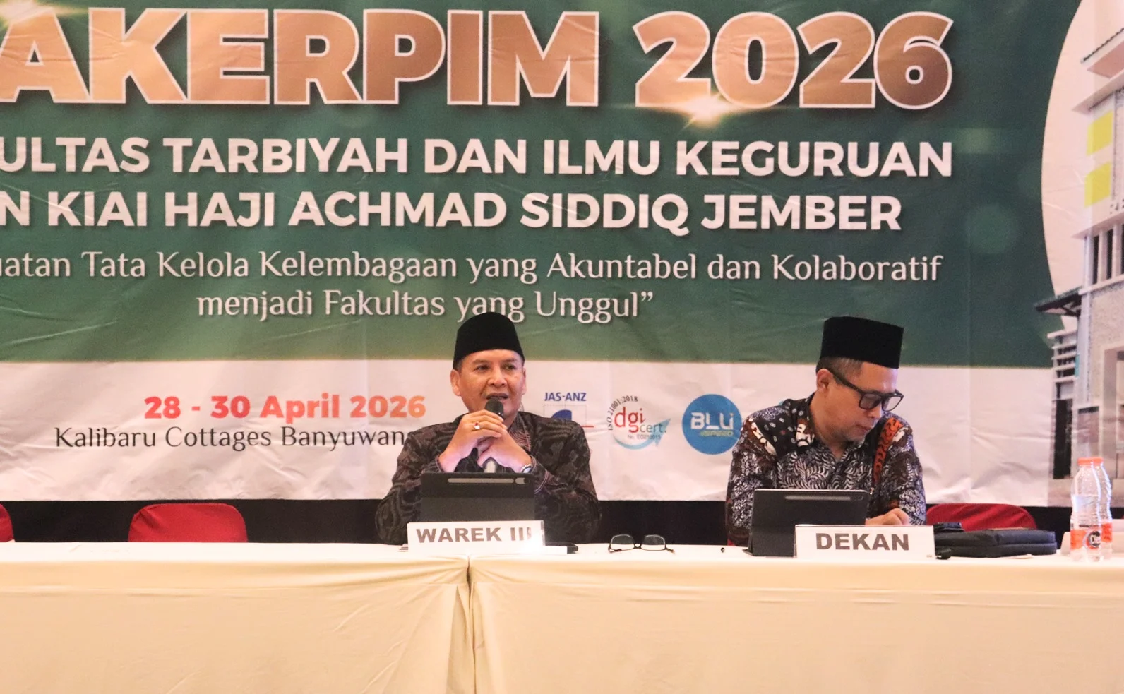 Rakerpim FTIK UIN KHAS Jember Soroti Kualitas, ORMAWA hingga Kerja Sama Dituntut Lebih Berdampak