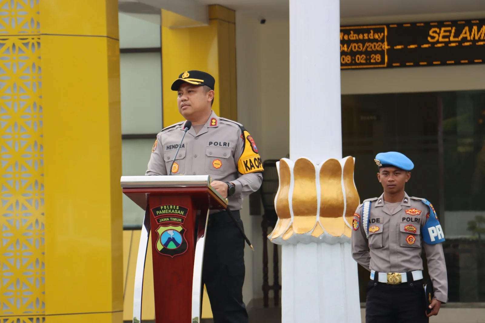 Polres Pamekasan Siagakan 220 Personel Amankan Rangkaian Paskah 2026