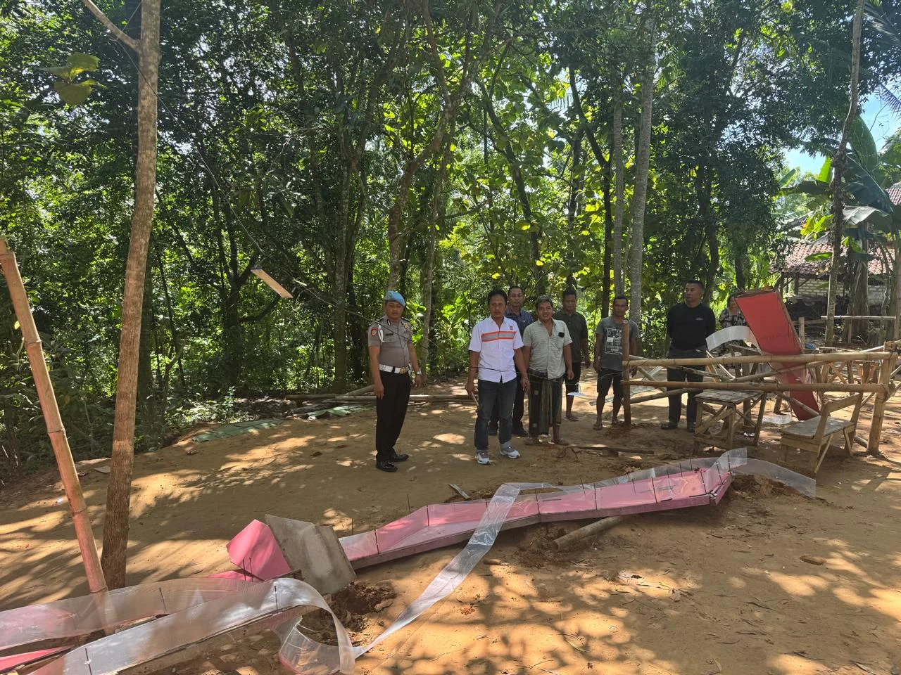 Diduga Jadi Ajang Taruhan, Lapangan Kelereng Ditertibkan Petugas