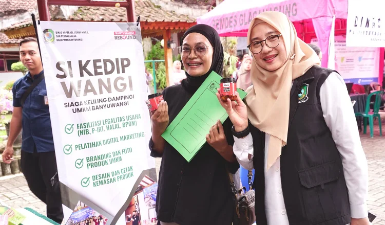 Jemput Bola hingga Desa, “Si Kedip Wangi” Jadi Jalan Cepat UMKM Banyuwangi Naik Kelas