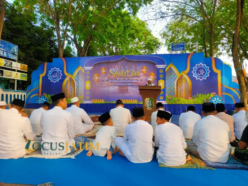 Salat Iduladha Bersama Bupati Sampang Jadi Momen Pererat Kebersamaan Warga