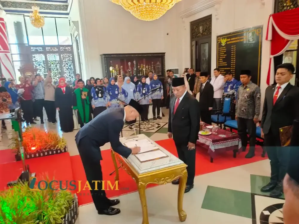 Andi Andrian Hasan resmi menjabat Direktur RSUD dr. Mohammad Zyn Sampang
