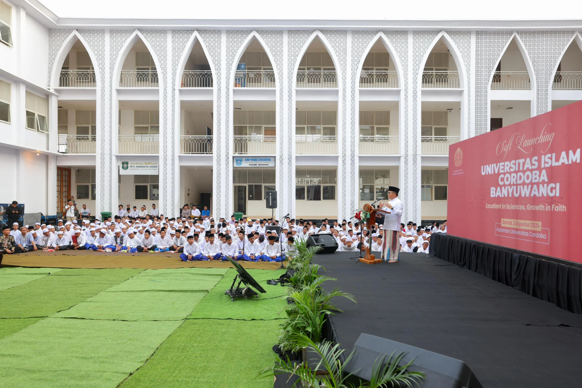 Universitas Islam Cordoba (UI Cordoba) Banyuwangi menggelar International Lecture atau kuliah internasional