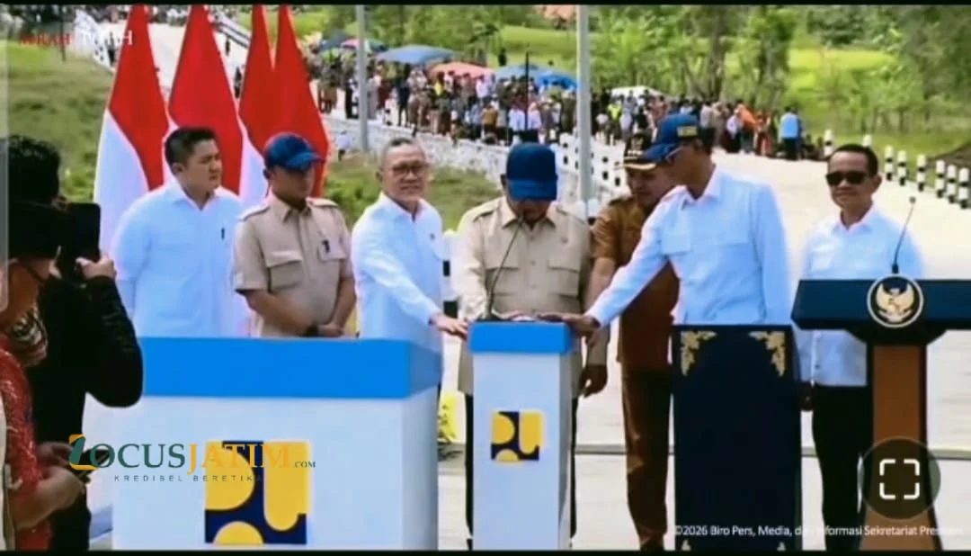 Prabowo Resmikan Inpres Jalan di Sampang, Aba Idi Sebut Tonggak Baru Pembangunan Daerah