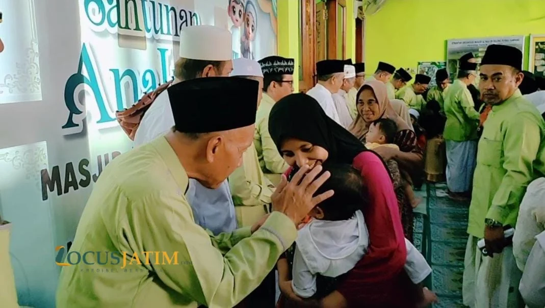 Tebar Kepedulian di Bulan Muharram, Masjid Al-Maa'un Santuni 262 Anak Yatim