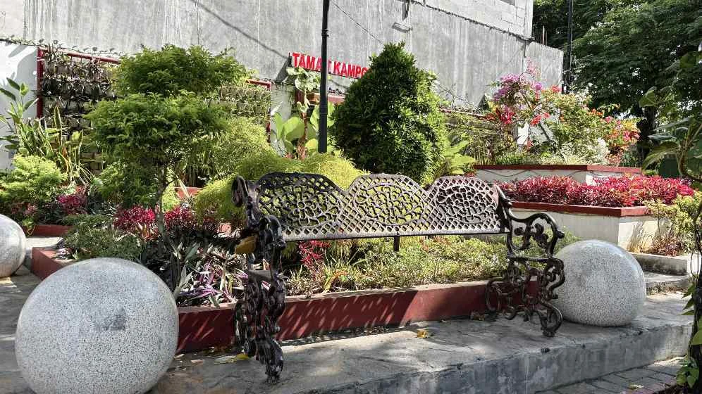 Tangan Jahil Rusak Taman Kampong Arab, Aktivis Lingkungan Desak Pelaku Diproses Hukum