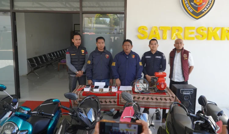 Polres Pamekasan Bekuk Pelaku 7 Kasus Pencurian dalam Sepekan