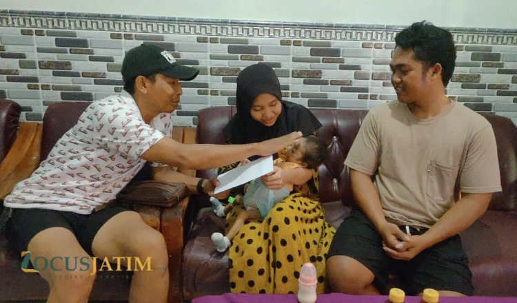 Dapat Kabar Saat Olahraga, Cak Jum Langsung Bergerak Bantu Balita Gizi Buruk