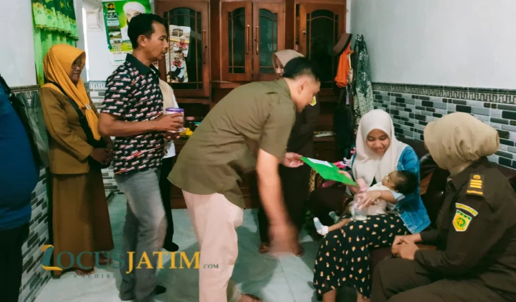 Kejari Sampang Bantu Balita Penderita Gizi Buruk