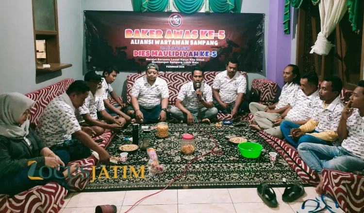 Rapat kerja Aliansi Wartawan Sampang