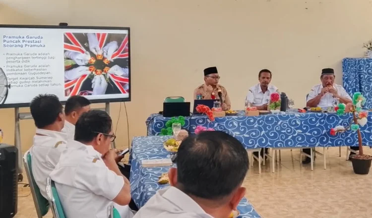 Kwarcab Pramuka Sumenep Siapkan Gebrakan Baru, Kepala SMA/SMK Diajak Bangkitkan Gugusdepan