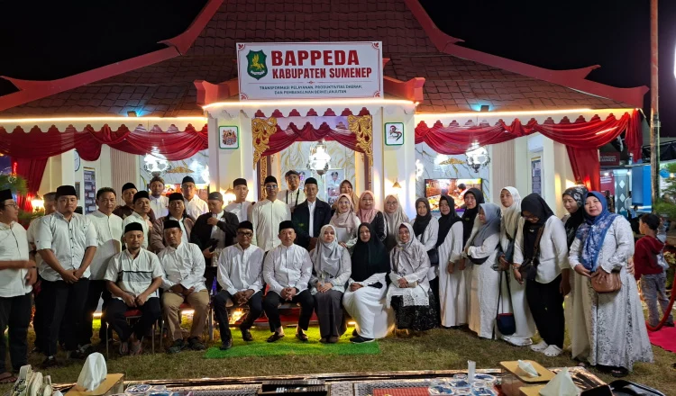 stan dalam Pameran Pembangunan Madura Night Vaganza (MNV) 2026.