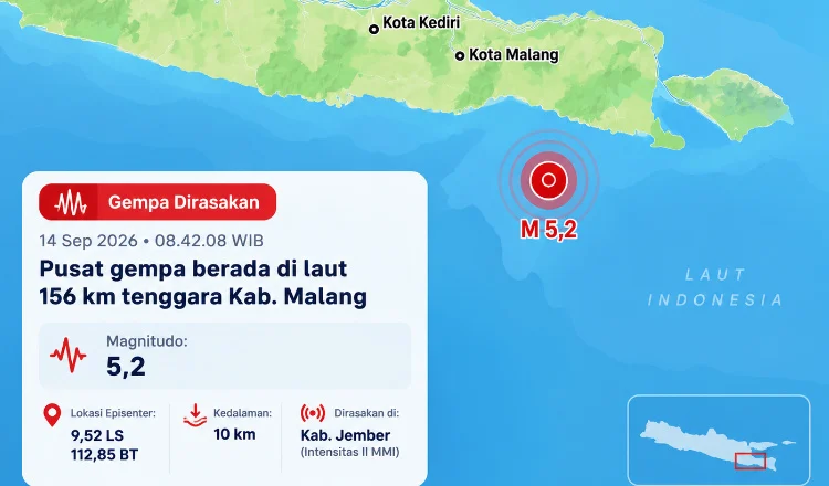 Gempa di Jember
