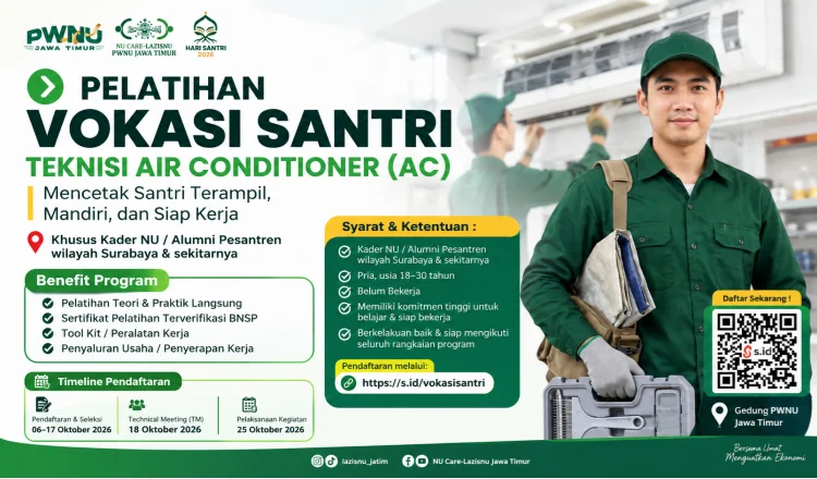 pelatihan vokasi bidang teknisi Air Conditioner (AC). Foto: Istimewa