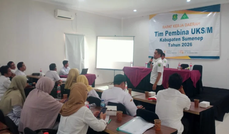 Rapat Kerja Daerah (Rakerda) Tim Pembina UKS/M Kabupaten Sumenep Tahun 2025