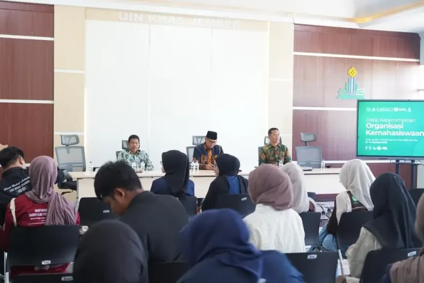 UIN KHAS Jember Gembleng 100 Pengurus Ormawa, Mahasiswa Didorong Jadi Pemimpin Berkarakter